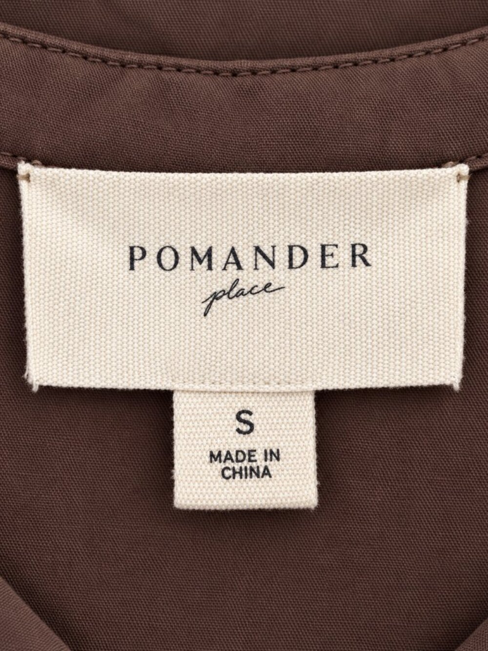 POMANDER PLACE Cocoa Brown Cleia Dress - Picture 7 of 7